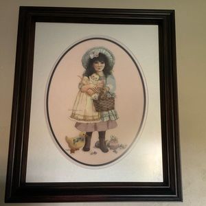 Hand embroidered picture. Beautiful